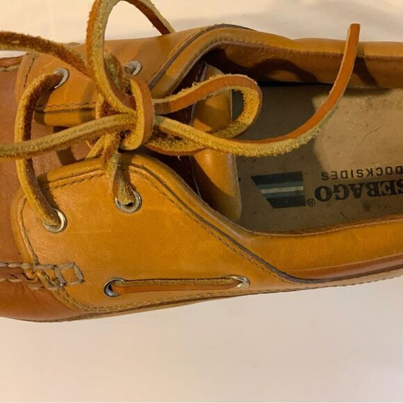 Sebago Tan Leather Mules - Picture 5 of 15